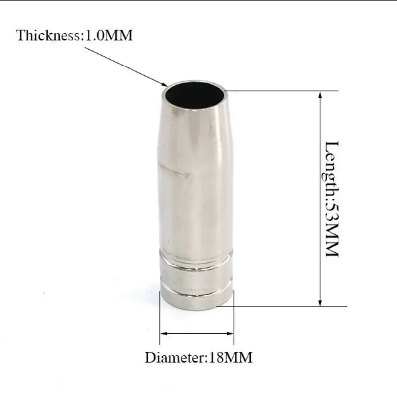 KIT BOCAL TOCHA MIG/MAG MOD.15AK 10PEÇAS