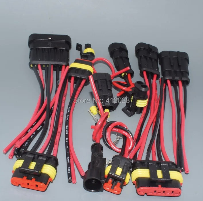 Conector Plugue macho fêmea