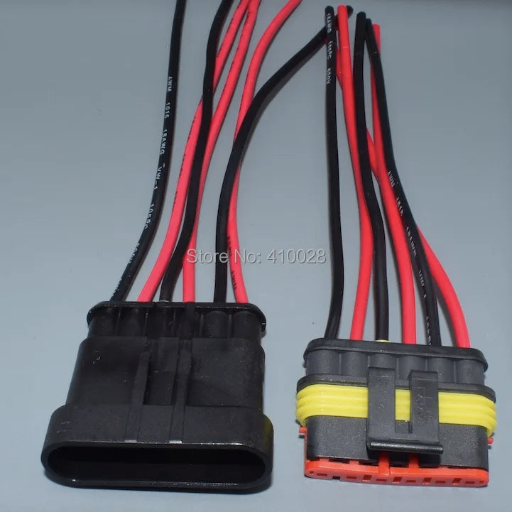 Conector Plugue macho fêmea