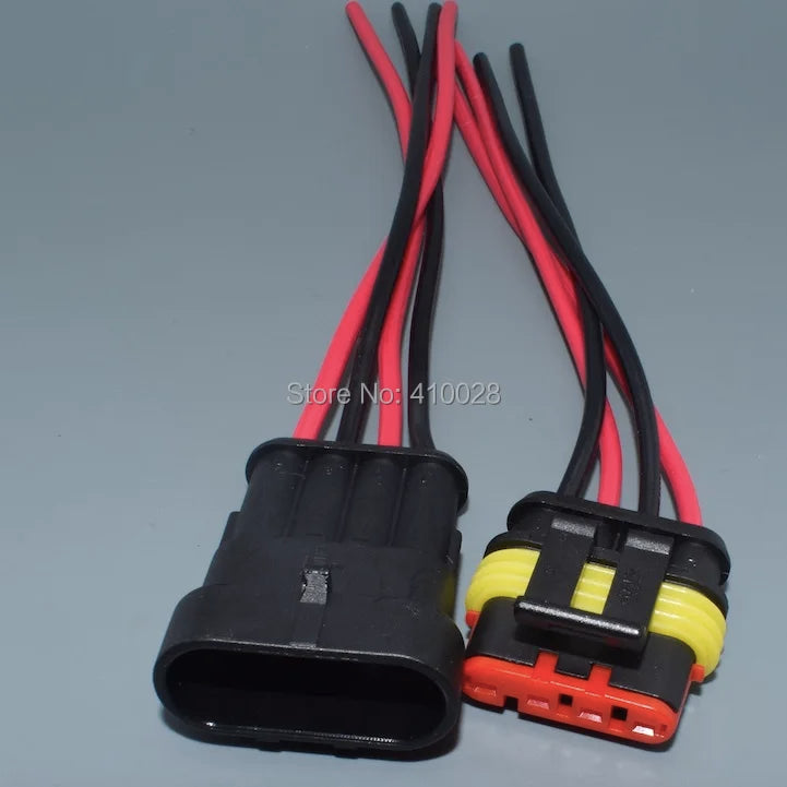 Conector Plugue macho fêmea
