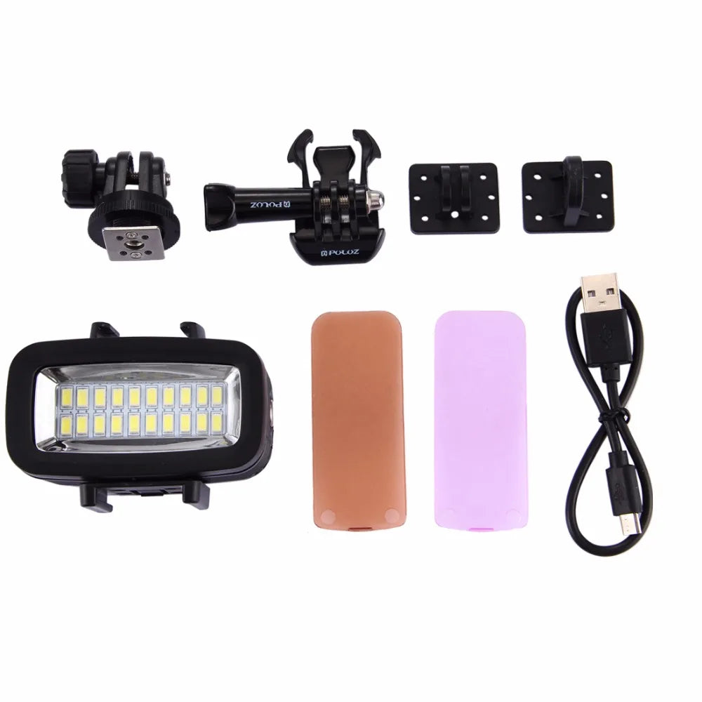 Lâmpada para Studio, Impermeável, 20 LEDs