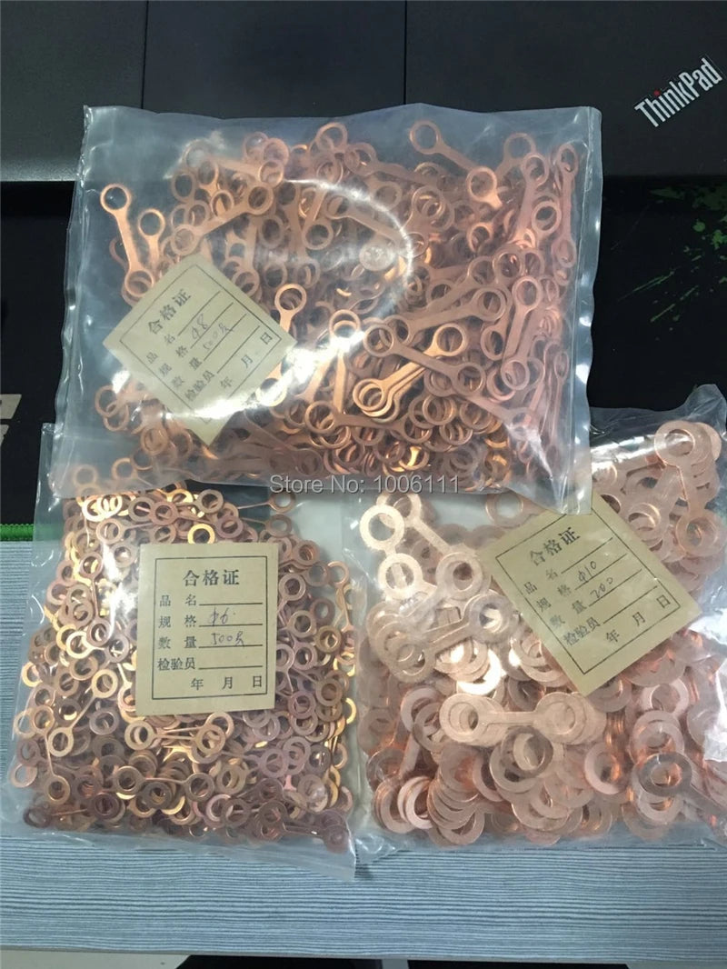 KIT ARRUELA RETORNO BICO INJETOR 50PEÇAS