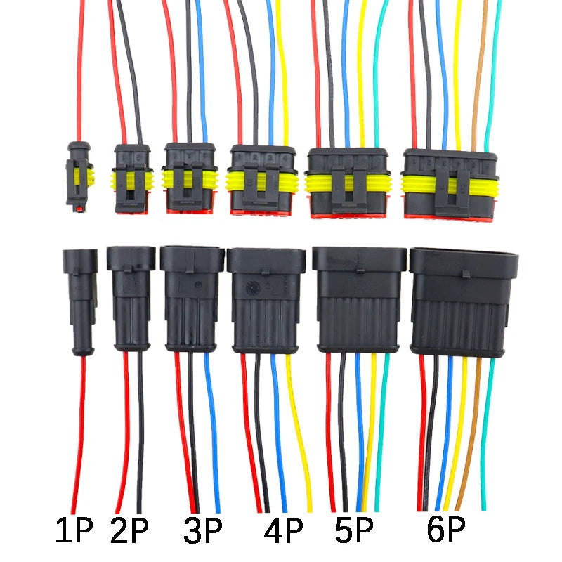 conector macho fêmea com chicote