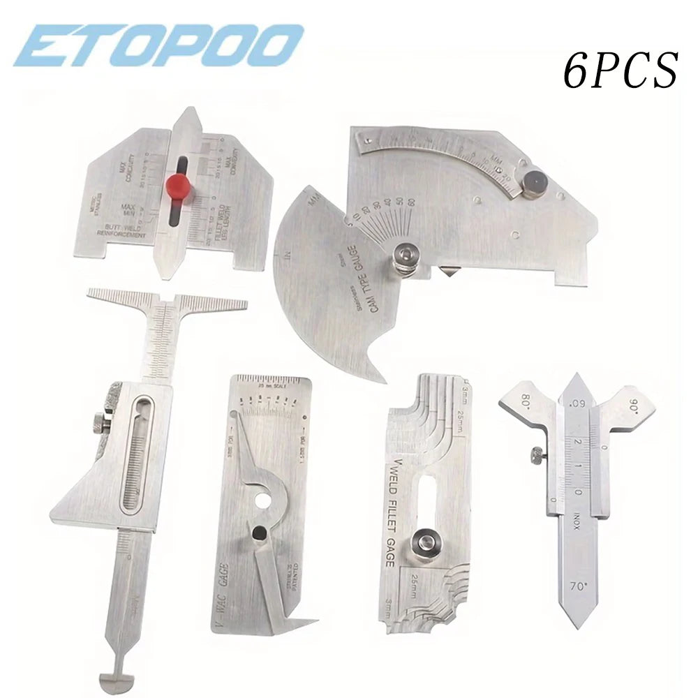 Kit inspetor de Solda com 6 Peças