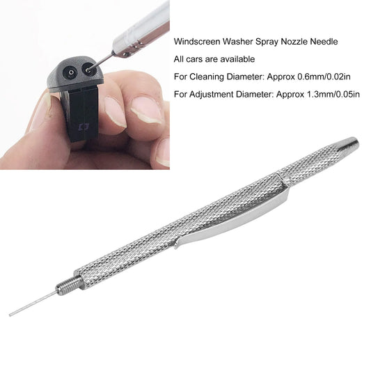 Agulha caneta desentupidora bico de para-brisa.