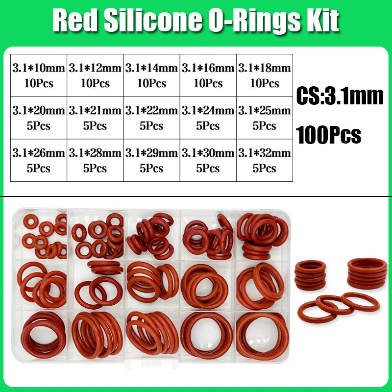 Kit Anel oring silicone