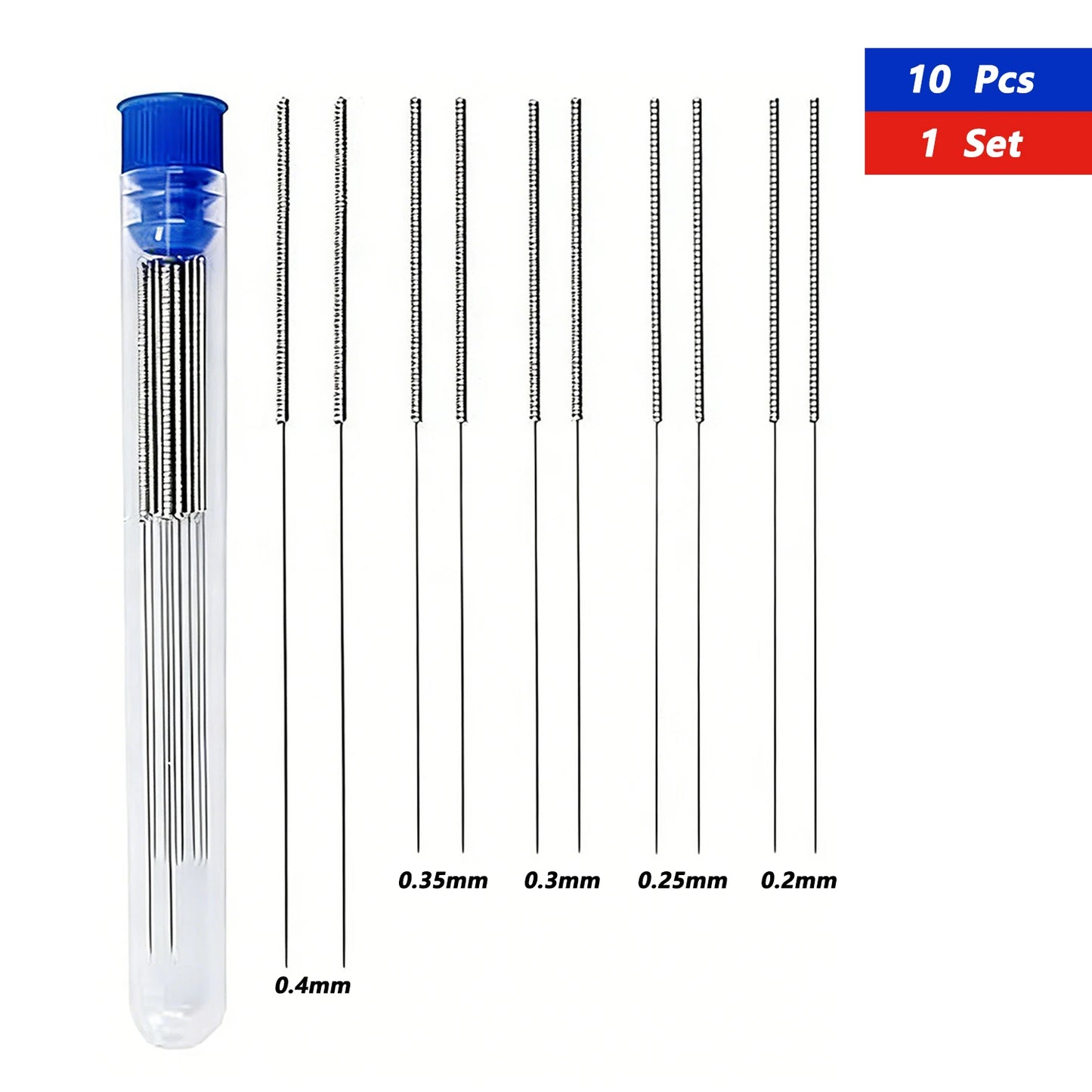 KiT 10 Peças Bico de Limpeza para-prisa 3D