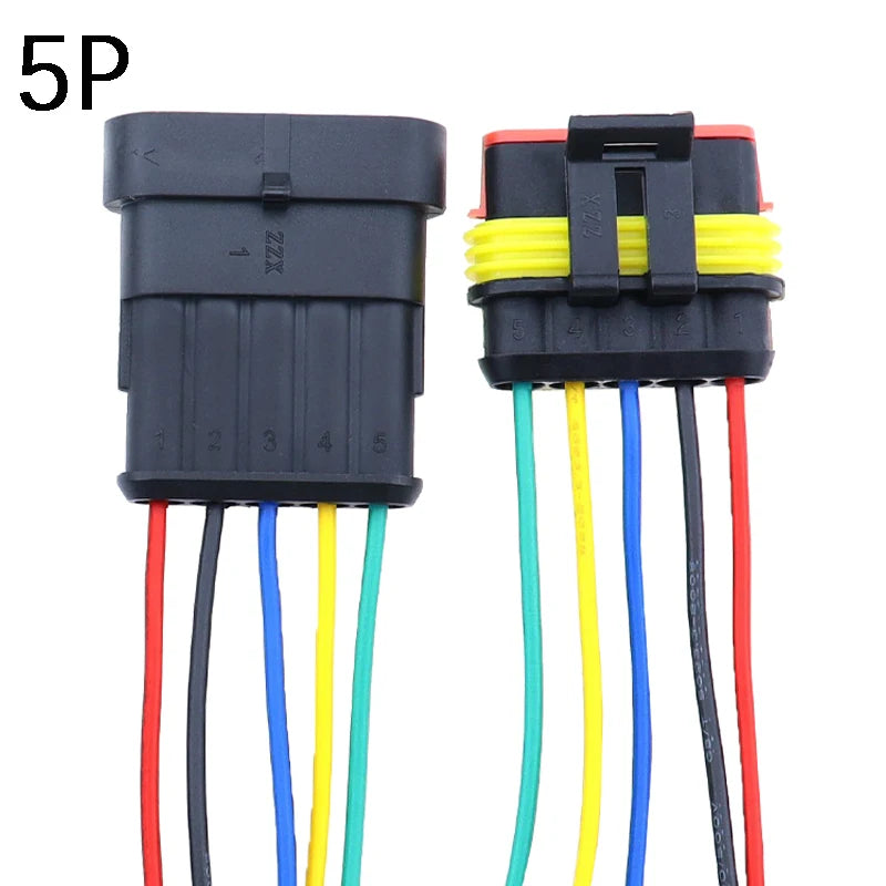 conector macho fêmea com chicote