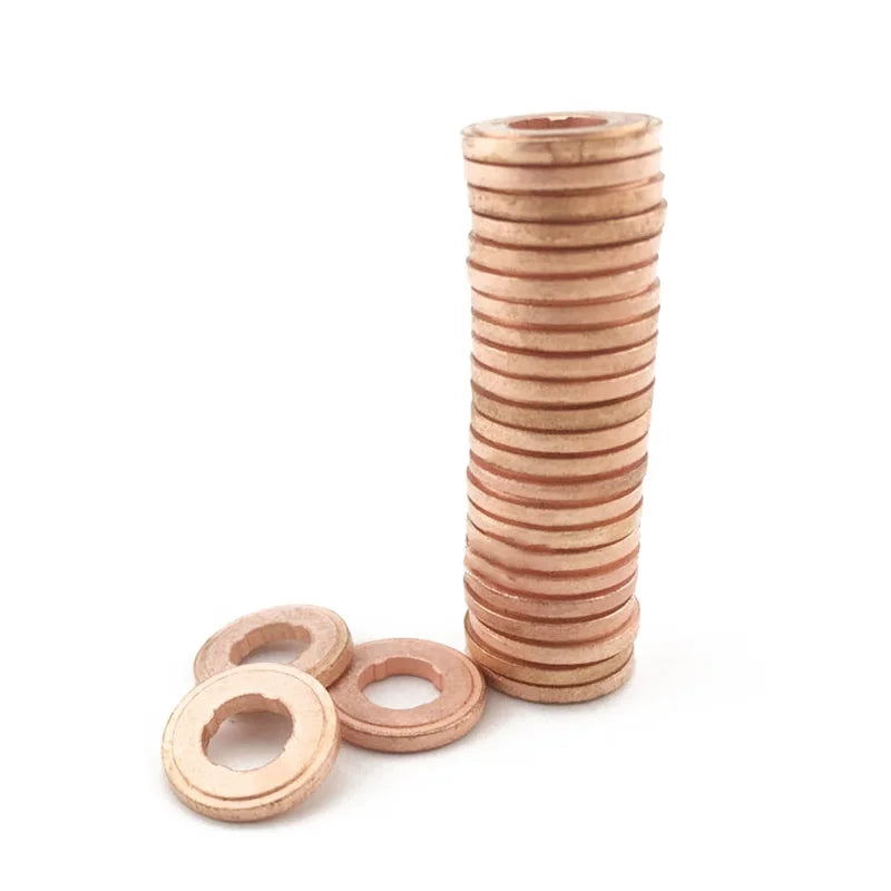 KIT ARRUELA BICO INJETOR CAT.50 peças 7x15mm