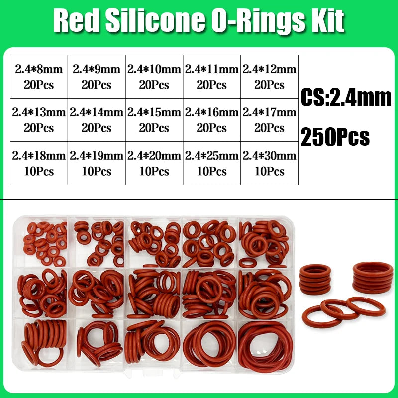 Kit Anel oring silicone