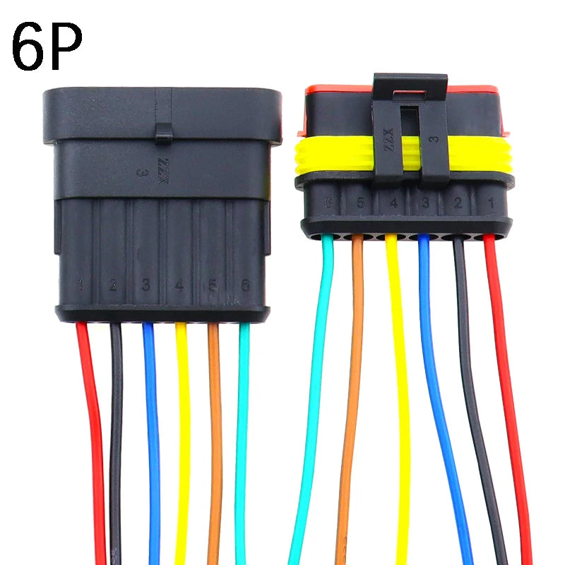 conector macho fêmea com chicote