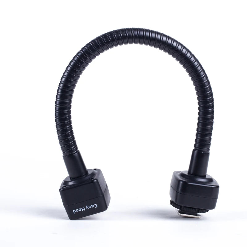 Cabo flexível TTL para flash, controle de braço flexível para flash externo ângulos com controle 360 para Canon Nikon