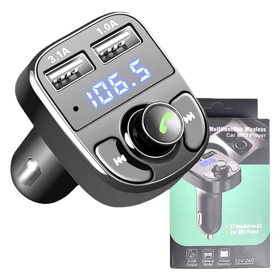 Carregador e Receptor Bluetooth  MP3