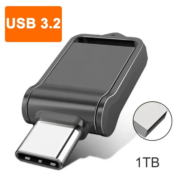 Mini Pen Drive USB 3.2 de 2TB