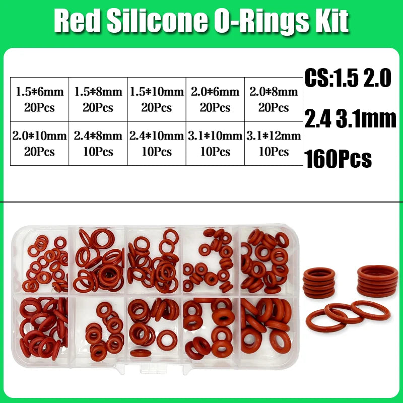 Kit Anel oring silicone