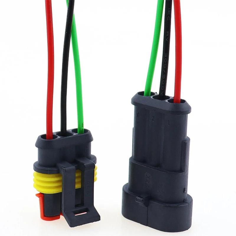 conector macho fêmea com chicote