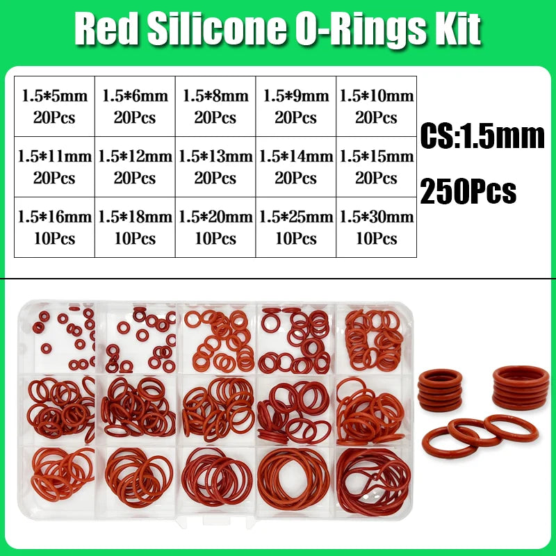 Kit Anel oring silicone