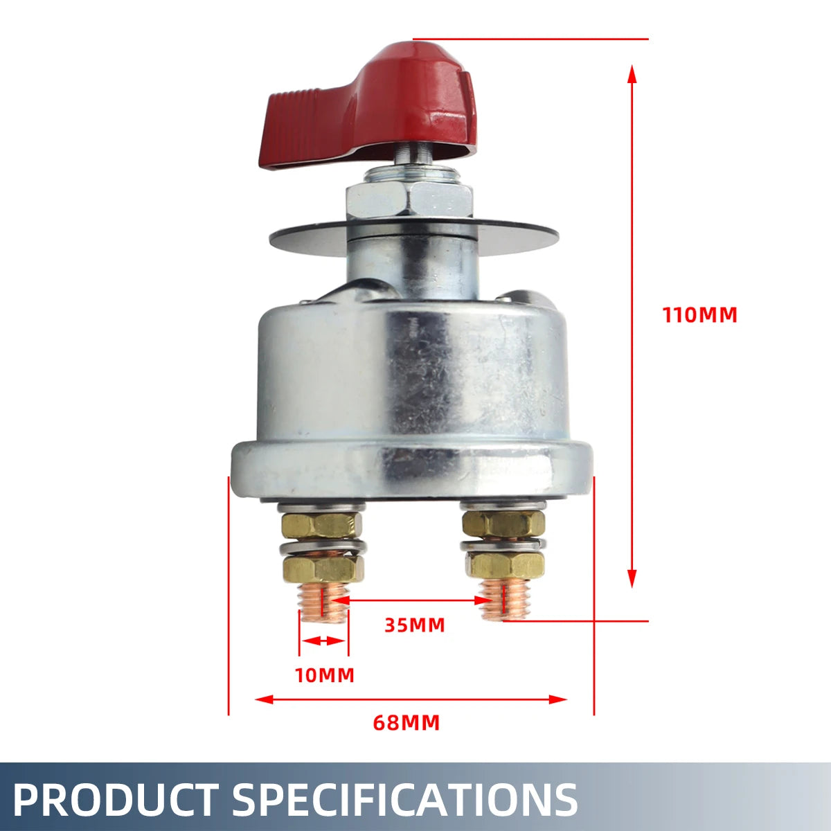 Interruptor mestre  de bateria de 50A 200A