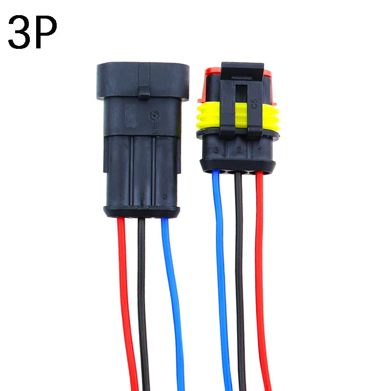 conector macho fêmea com chicote