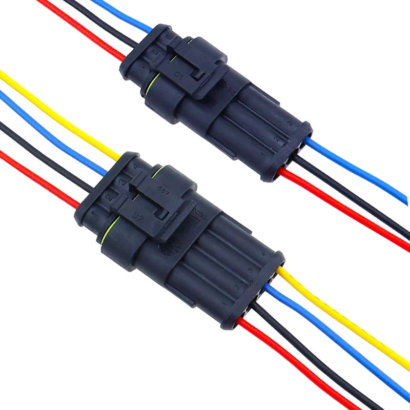 conector macho fêmea com chicote