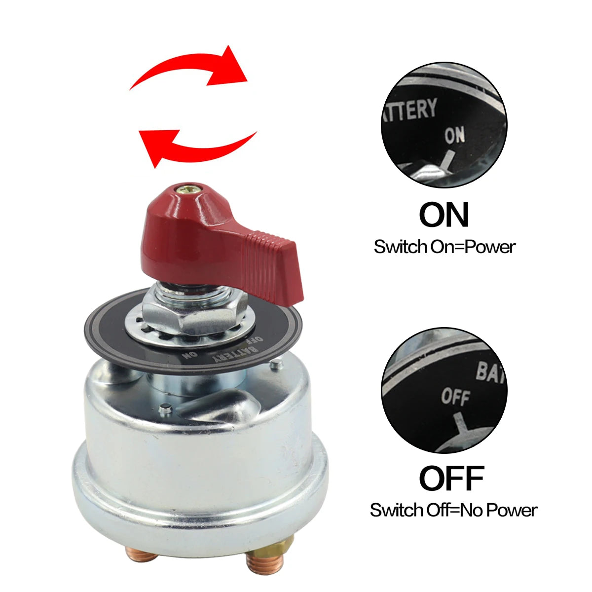 Interruptor mestre  de bateria de 50A 200A