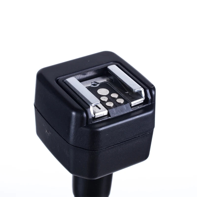 Cabo flexível TTL para flash, controle de braço flexível para flash externo ângulos com controle 360 para Canon Nikon