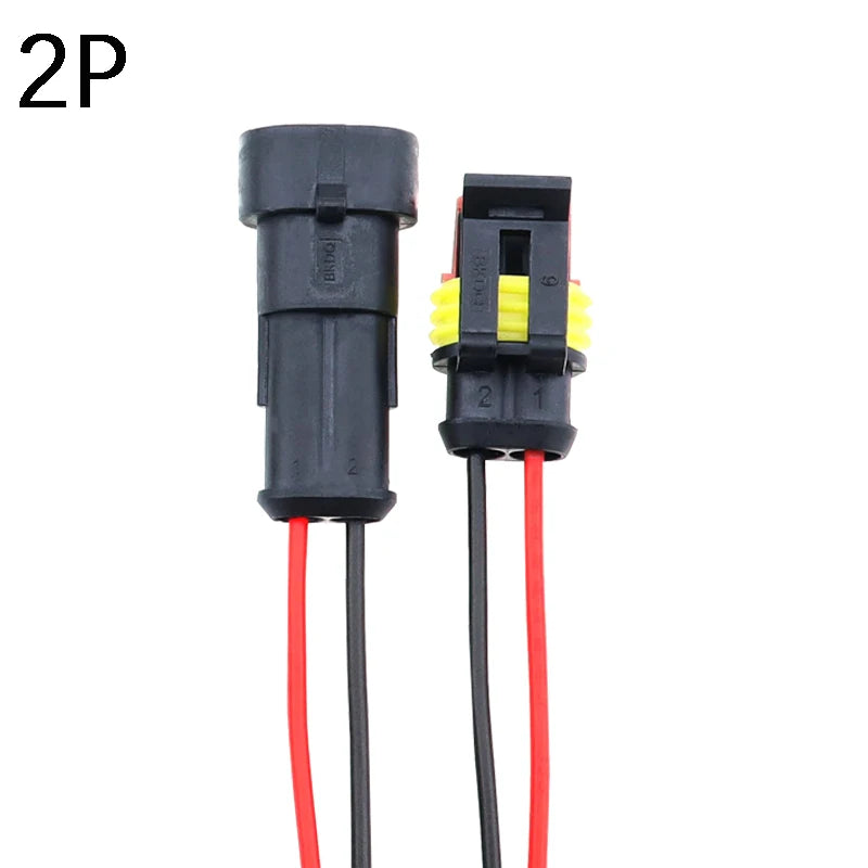 conector macho fêmea com chicote