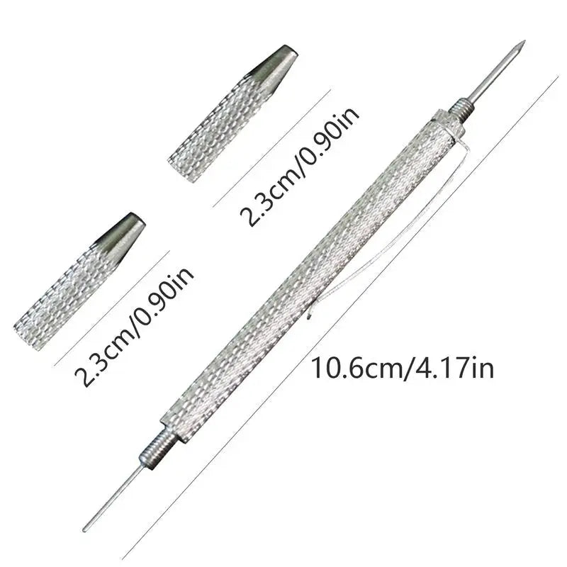 Caneta 2-em-1 para limpeza de bico  pára-brisa
