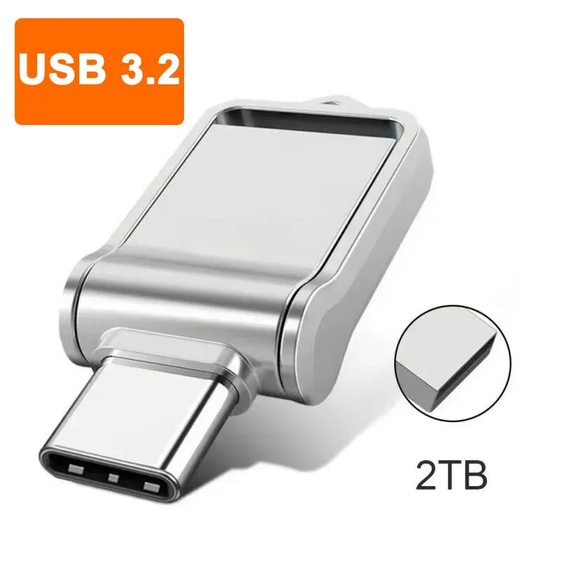 Mini Pen Drive USB 3.2 de 2TB