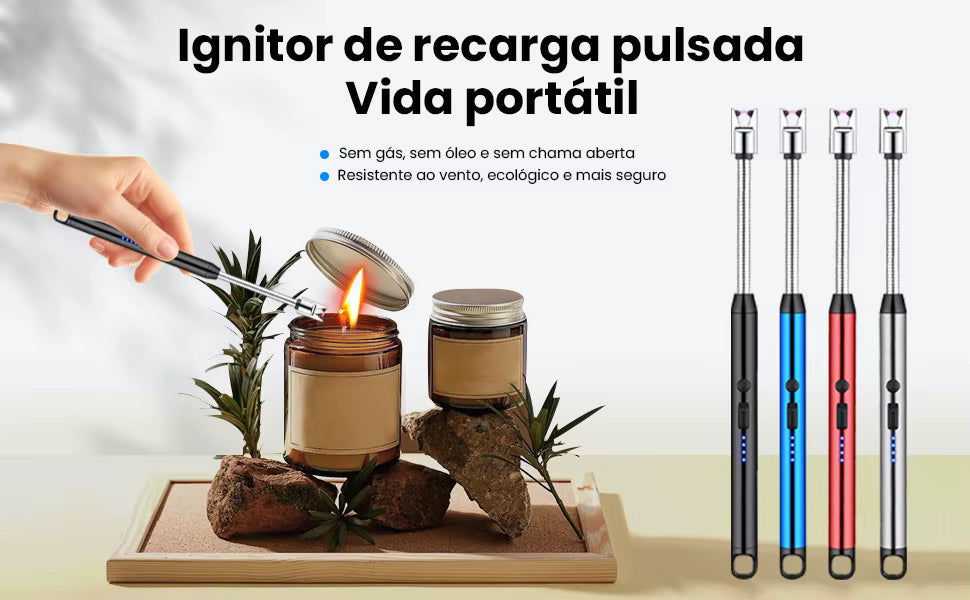Isqueiro Eletrônico para Fogão e Churrasqueira