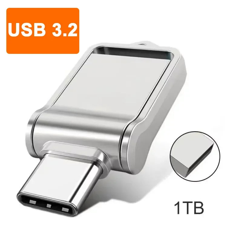 Mini Pen Drive USB 3.2 de 2TB
