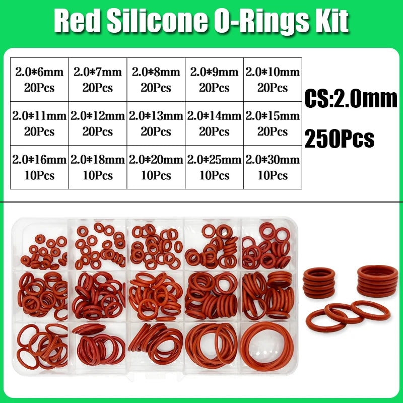 Kit Anel oring silicone